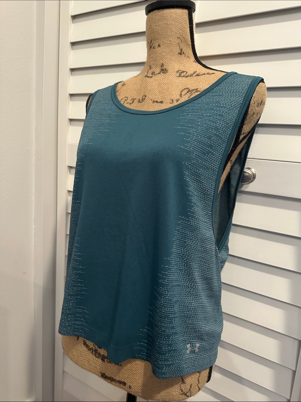 Under Armour Teal Scoop-Neck Performance Tank